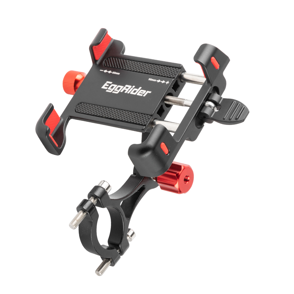 EggRider e-bike quick release mobile phone holder